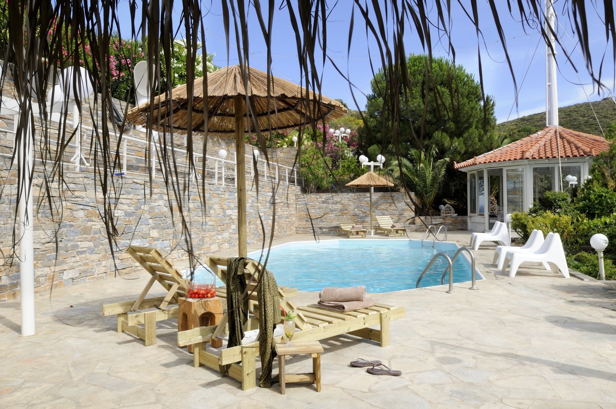 Kymothoi Rooms & Pool Bar Gavrio Exterior foto